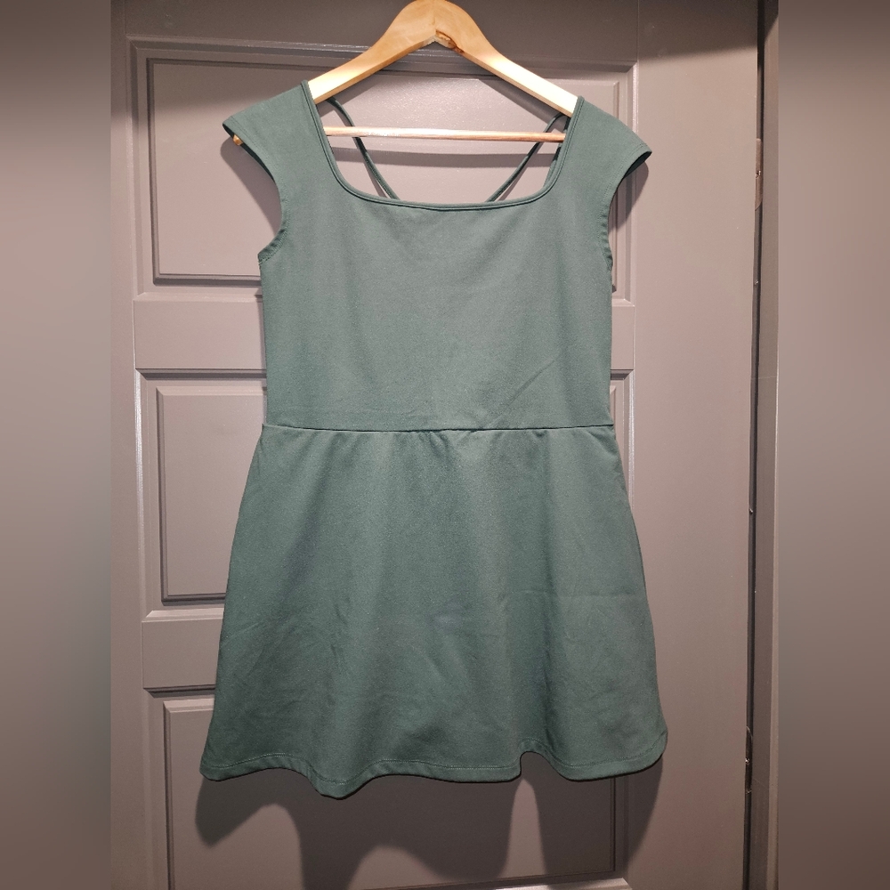 Dress With Attached Shorts